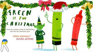 Green Is for Christmas  Animated Read Aloud Book for Kids [upl. by Terrag622]