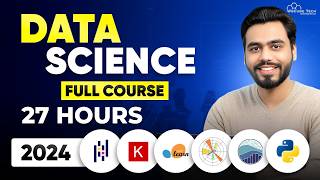 Data Science FULL Course for Beginners in 27 HOURS  2024 Edition [upl. by Yemrots]