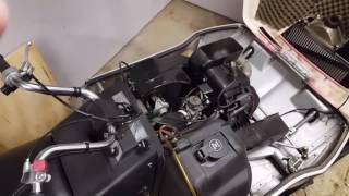 1979 Yamaha Enticer et250 Mikuni carb swap [upl. by Warner]