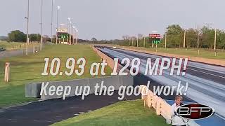 1093 at 128 MPH in BFP Mustang  Beechmont Ford [upl. by Nnahgaem]