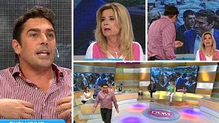 Escandalosa pelea en vivo entre Matías Alé y Mercedes Ninci [upl. by Alvan]