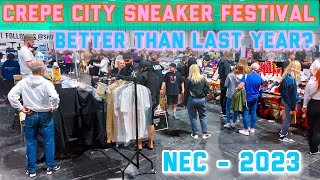 Crepe City Birmingham 2023  Better than last year sneakers crepecity birmingham sneakerhead [upl. by Ilana248]