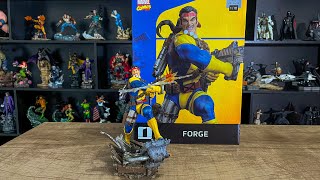 135 Unboxing e Review Forge 110 pela Iron Studios  Xmen Marvel Comics [upl. by Aicek832]