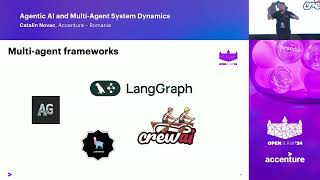 3  Agentic AI and MultiAgent System Dynamics  Catalin Novac Accenture [upl. by Sammer]