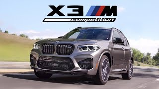 2020 BMW X3M Competition Review  The M3 of SUVs [upl. by Wanyen]