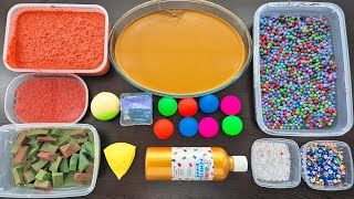 Mixing Old Slime with Satisfying Things Relaxing Video [upl. by Anala]