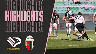 PalermoAscoli 22  HIGHLIGHTS 37ª giornata Serie B 2324 [upl. by Refinne]