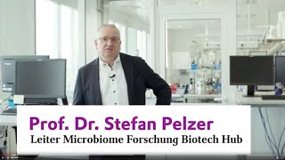 Prof Dr Stefan Pelzer zur HautMikrobiomforschung bei Evonik in Halle Künsebeck  Evonik [upl. by Ogg]