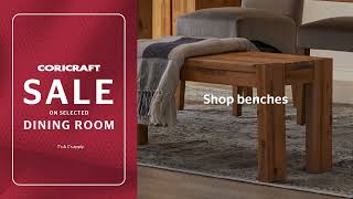 Coricraft SALE on selected Dining Room [upl. by Tegdig]