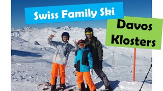 Ski Switzerland  Davos Klosters for Families [upl. by Galvin]