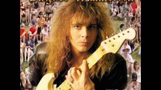 YNGWIE MALMSTEEN GUITAR SOLODRUM SOLOANGUISH AND FEAR [upl. by Jephthah]