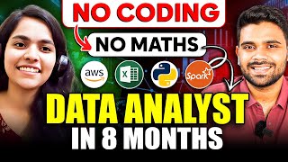 Non Coding to Data Analyst in 180 Days  Career Switch from Bio to Data Analytics [upl. by Yonah]