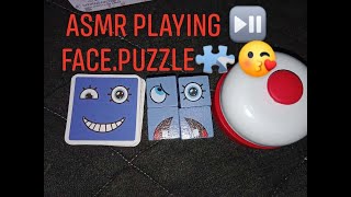 ASMR 🌟 Lets play ▶️ face puzzle 🧩🙃😄😍 [upl. by Aronal894]