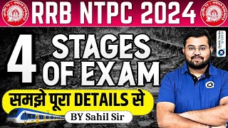 RRB NTPC 2024  4 Stages of Exam in Full Detail  RRB NTPC Total PostNTPC Exam Patternby Sahil sir [upl. by Zantos]