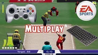 How to Play Ea Sports Cricket 2007 Multiplayer  UrduHindi [upl. by Stephanie]