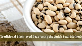 You Wont Believe How Easy Traditional BlackEyed Peas Can Be [upl. by Evslin534]