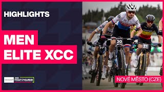 Nové Město  Men Elite XCC Highlights  2024 WHOOP UCI Mountain Bike World Cup [upl. by Intruok993]