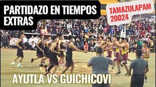 COPA MIXE 2024 AYUTLA VS GUICHICOVY UN PARTIDAZO QUE NOS OFRECIERON ESTOS DOS GRANDES EQUIPOS [upl. by Eirret]