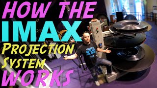 The Incredible Process of How a GIANT 70mm IMAX Film is Played [upl. by Coppock]