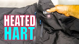 159  HART 20V Heated Jacket Review 3 HEAT ZONES [upl. by Lettie820]