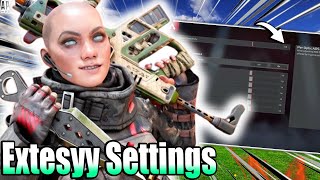 Extesyy Apex Legends Controller Settings  Extesyy ALC Sensitivity [upl. by Nylyoj]