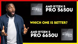 AMD Ryzen 5 Pro 5650U vs AMD Ryzen 5 Pro 6650U Comparison [upl. by Brittaney534]