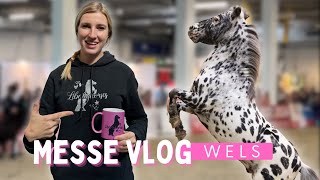 VLOG Pferdemesse Wels 😍🎉 [upl. by Aneelad971]