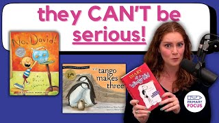 Banned Books UNBELIEVABLE Teacher Reacts  Banned Book Week 2024 Moms for Liberty amp Florida [upl. by Akeme]