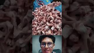 Cómo hacen la carne molida de pollo 😱 reelschallenge viralshorts viralvideo reaccionesdivertidas [upl. by Ennoval]