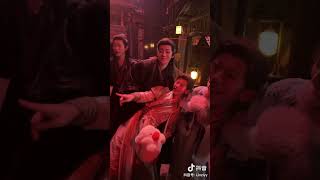 Lin Ziye Douyin update behind the scenes of Fangs of Fortune chengxiao cdrama 성소 程潇 fypシ゚viral [upl. by Levey]