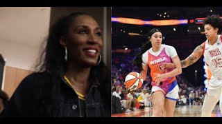 WNBA Legend Lisa Leslie with a message to the LA Sparks team and Dearica Hamby All Star Recap [upl. by Hayden354]