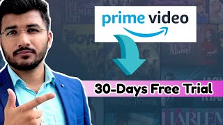 Amazon prime video 30days free trial 2024  Prime video free subscription kaise len  Sam Tech [upl. by Proudman]