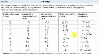 Zadanie 20 Zadanie praktyczne  Egzamin przykładowy ósmoklasisty CKE  MatFiz24pl [upl. by Tterag]