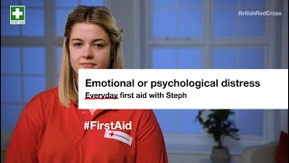 Emotional and psychological distress First aid steps and key action [upl. by Sucramal963]