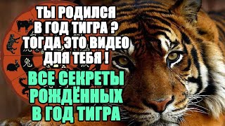 Родился в Год Тигра Самый подробный разбор твоих качеств и талантов [upl. by Mylan613]