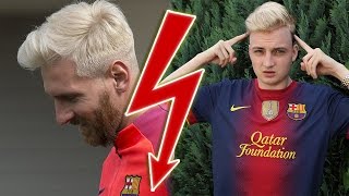 HAARE FÄRBEN WIE MESSI  ViscaBarca [upl. by Canter]