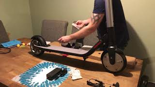 Ninebot segway kickscooter es2 unboxing uk [upl. by Radborne]