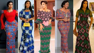 Long Ankara Gown Styles 2023 [upl. by Dadivitan]