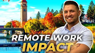 The IMPACT of Remote Work in Spokane Housing Market amp Neighborhood Appeal Shift  Spokane WA Living [upl. by Tertias]