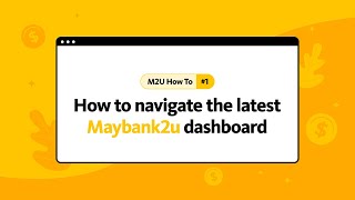 How to navigate the new M2U dashboard [upl. by Yrebmik]