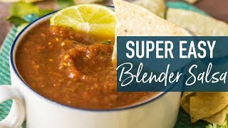 Blender Salsa Recipe [upl. by Keg398]