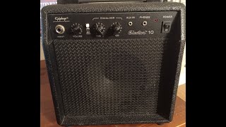 Superb small amps that dont suck Vid 2 Epiphone Electar 10 [upl. by Llewon]