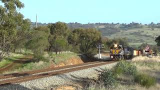 VL358 C503 and FL220 on 1351 freight Toodyay West [upl. by Ytineres]