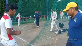 What is the importance of front leg brace in fast bowling by Coach SP yadav🏏 [upl. by Nirb]