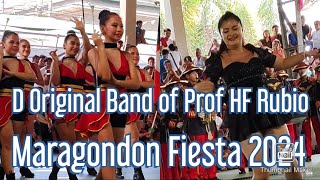 D Original Band of Prof HF Rubio  Solo Majorette Exhibition  Maragondon Fiesta 2024 [upl. by Nosbig]