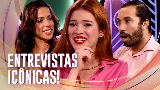 TRÊS ENTREVISTAS ICÔNICAS DA ANA CLARA GIL DO VIGOR LARISSA E VICTOR HUGO 🗣  BBB [upl. by Ime]