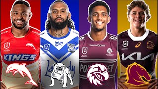 THE FASTEST PLAYER FROM EVERY NRL TEAM 202425 [upl. by Acus88]