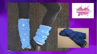 DIY Como tejer calentadoresHow to knit leggings [upl. by Joly171]