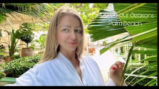 Spa at Four Seasons Resort Palm Beach Florida Full Tour Review and Massage recommendation [upl. by Shiverick]