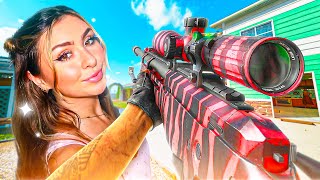 My Sniping Impressed the 1 GIRL SNIPER on Black Ops 6 [upl. by Nimrac440]